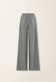 Fabiana Filippi Oversized cargo flannel trousers, mineral Mineral PAD226F291M3780000
