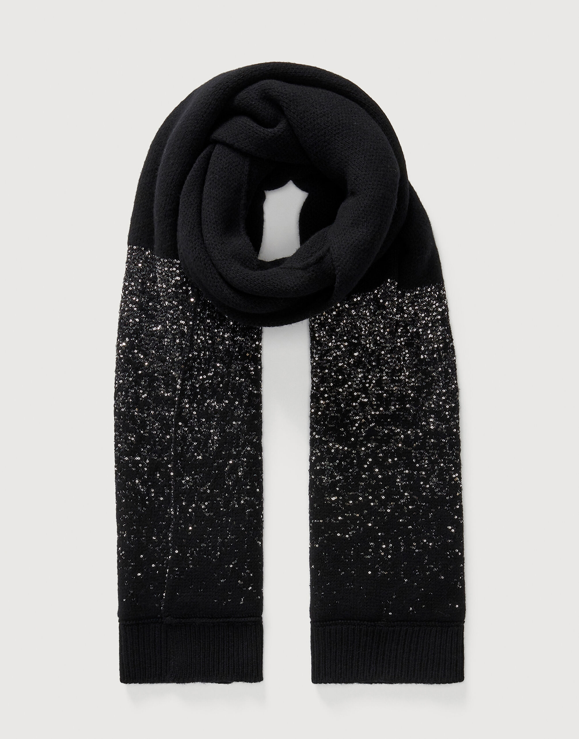 Sequinned cashmere scarf Scarves & Stoles for Women | Fabiana Filippi®
