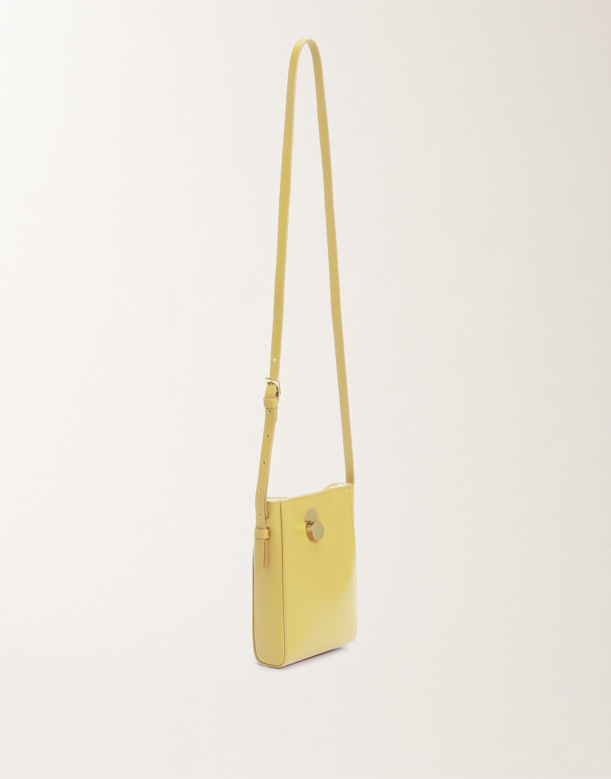 Fabiana Filippi Eclissi calfskin mini bag, cedar YELLOW AAD265A828L2140000