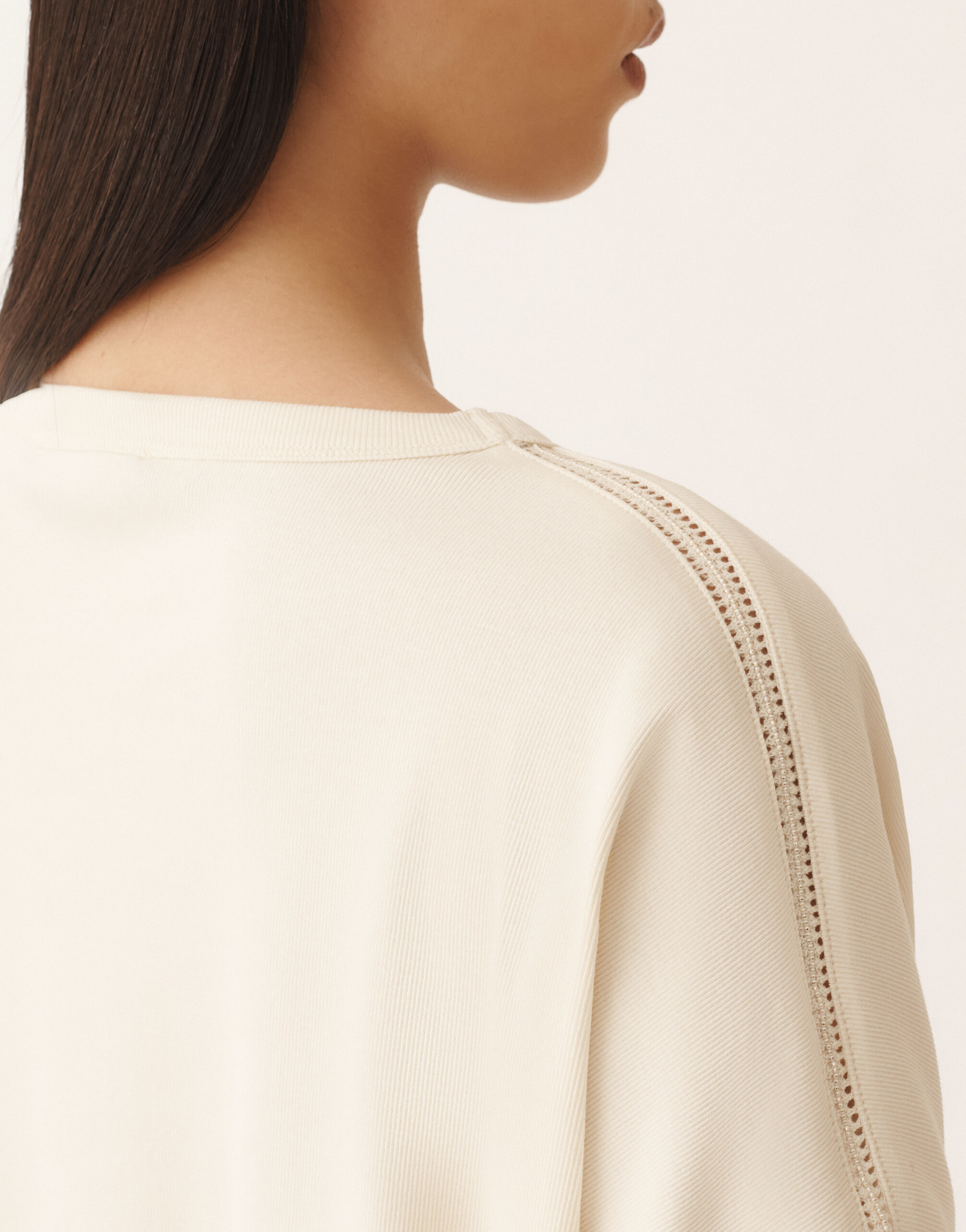 Fabiana Filippi Jersey T-shirt, butter BUTTER JED276F568M2090000