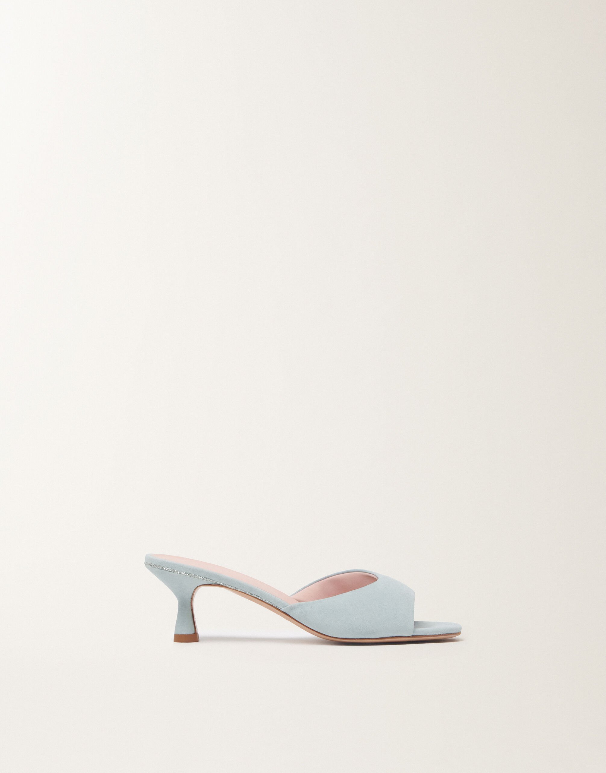 Fabiana Filippi Suede mules, aqua Aqua ASD266A838M0130000
