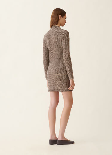 Fabiana Filippi Veste en tweed, ébène ébène GCD216F165M2570000