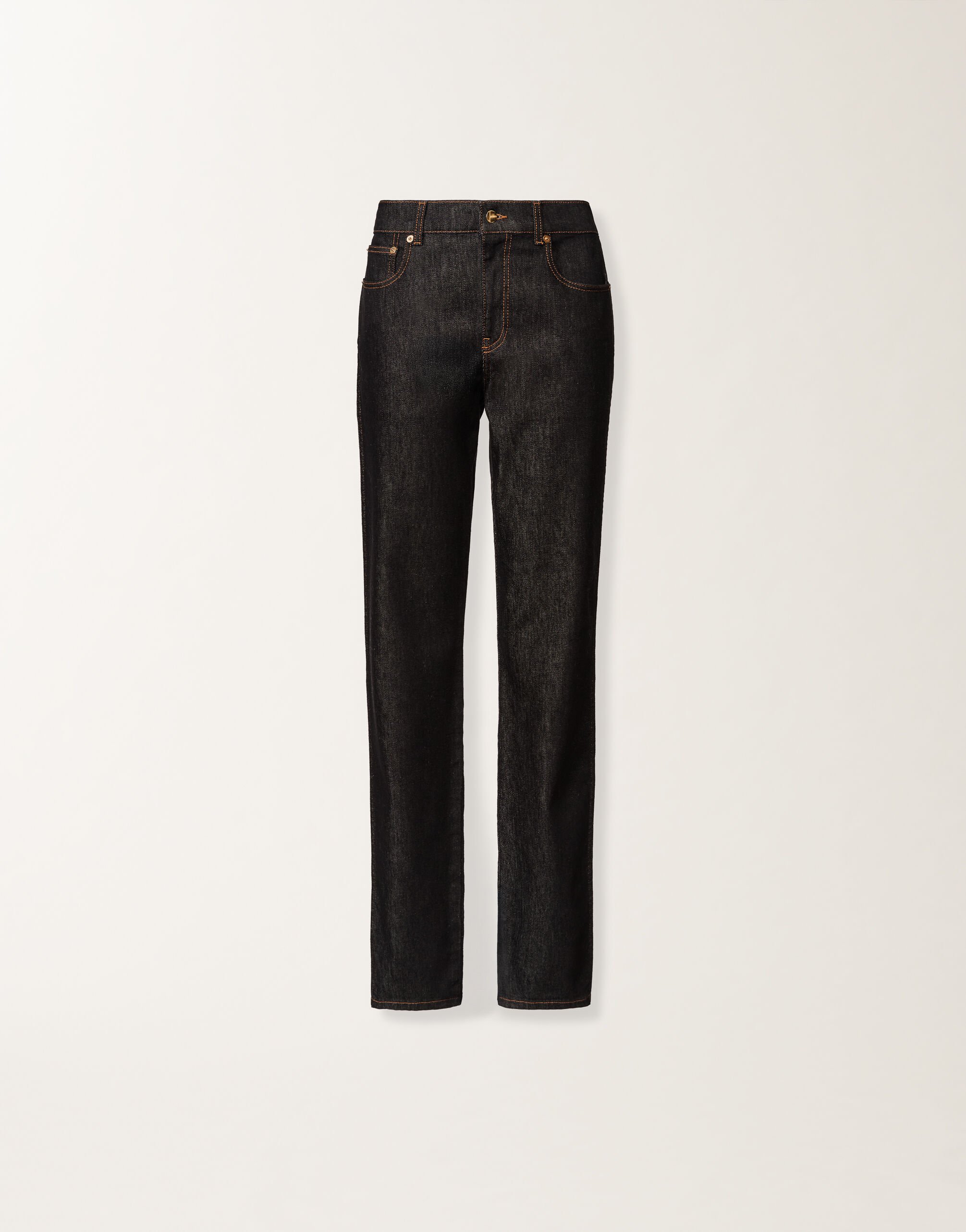 Fabiana Filippi Denim trousers, anthracite Grey PAD225F344L6340000