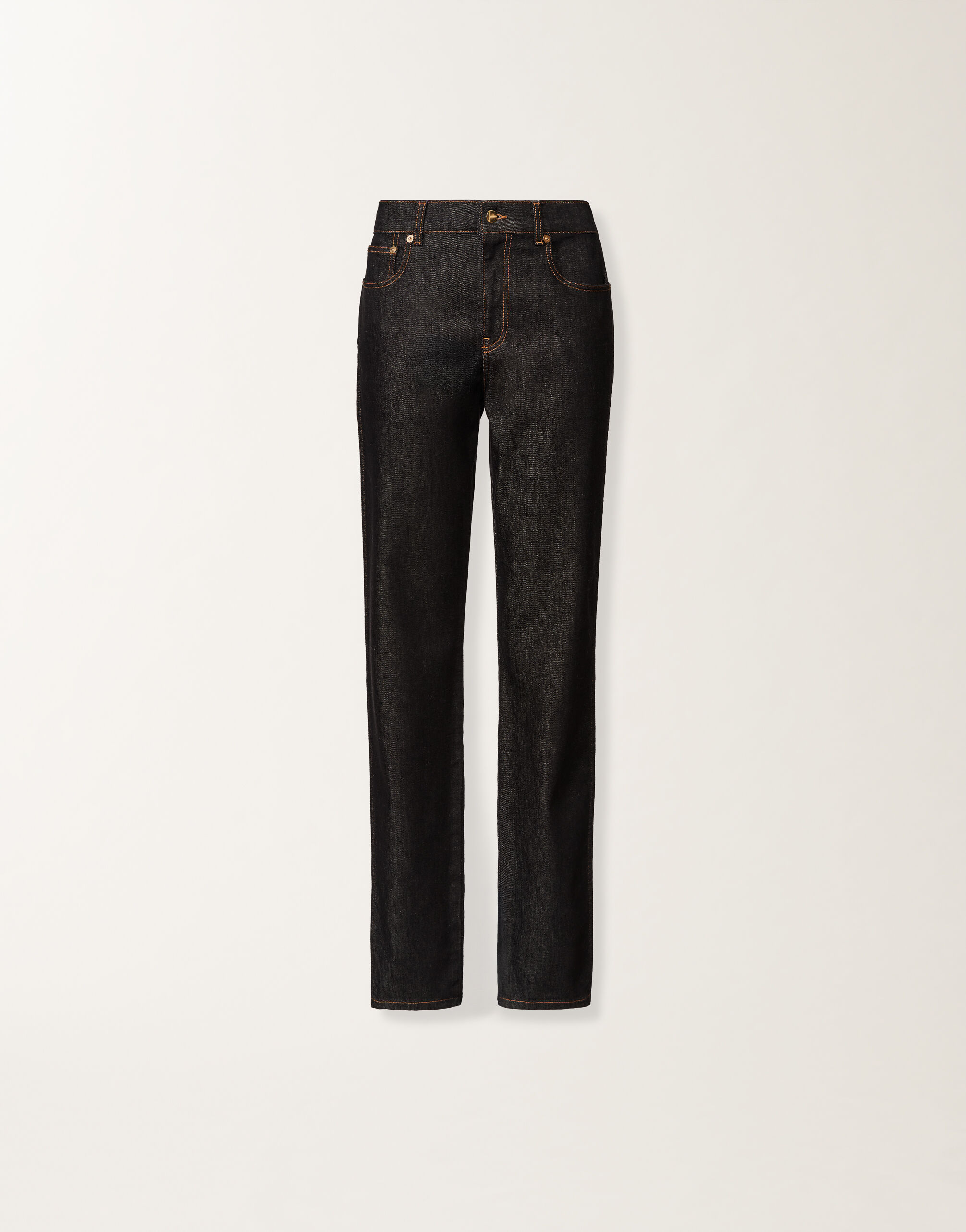 Fabiana Filippi Denim trousers, anthracite Grey PAD225F344L6340000