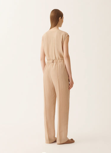 Fabiana Filippi Pantalone Gubbio jogging in fluido, acero ACERO PAD266F322L7850000