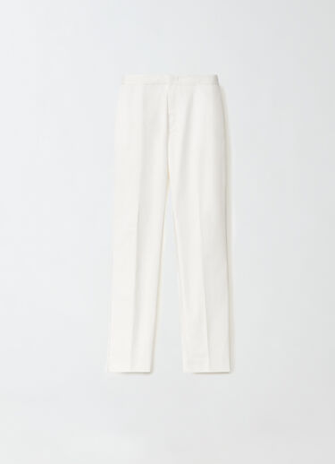 Fabiana Filippi Hose aus Gabardine, Weiß WEISS PAD274F260H463M466