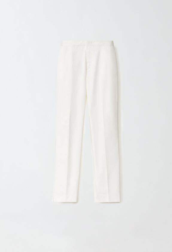 Fabiana Filippi Hose aus Gabardine, Weiß WEISS PAD274F260H463M466