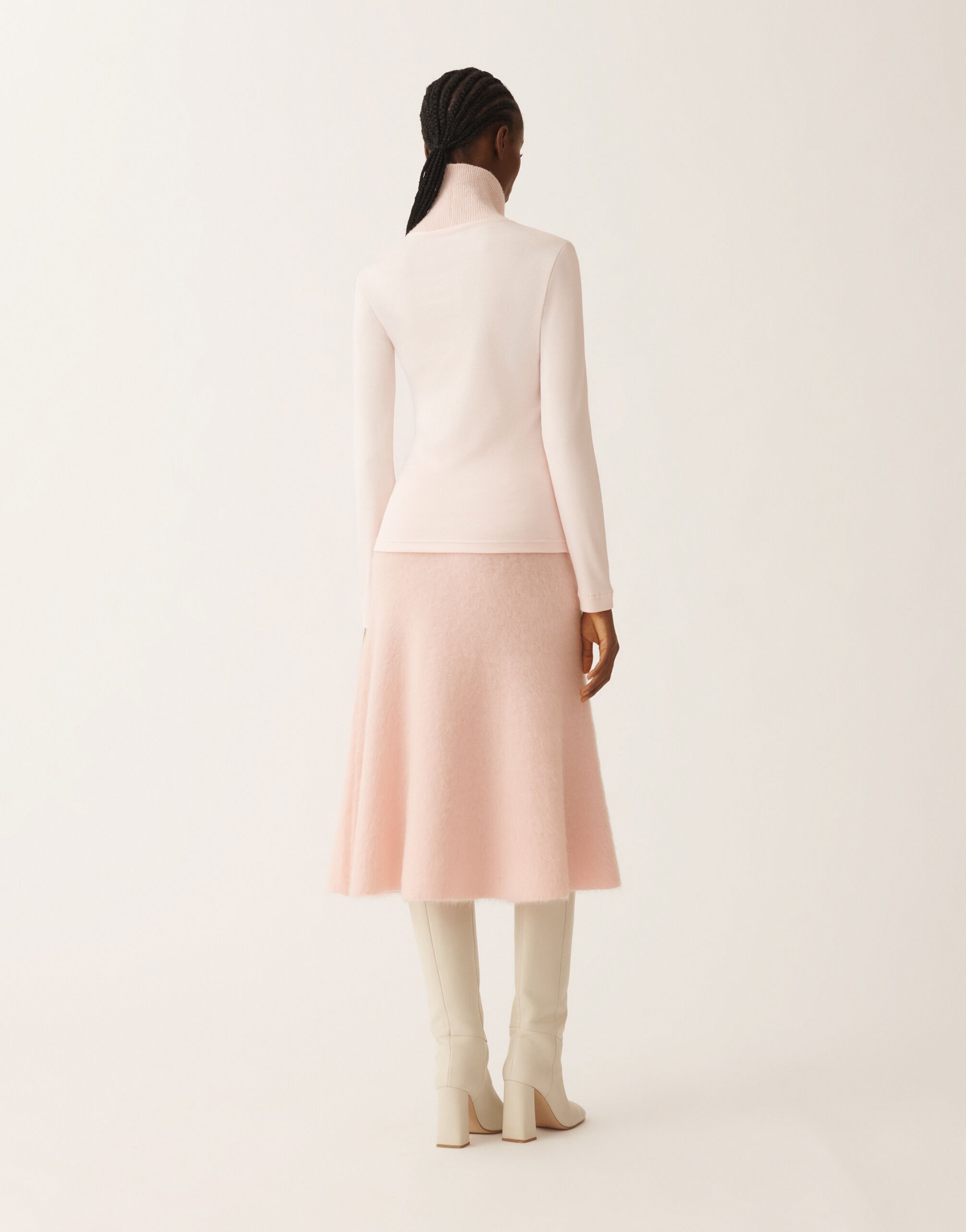 Jersey top, quartz pink for Women | Fabiana Filippi®