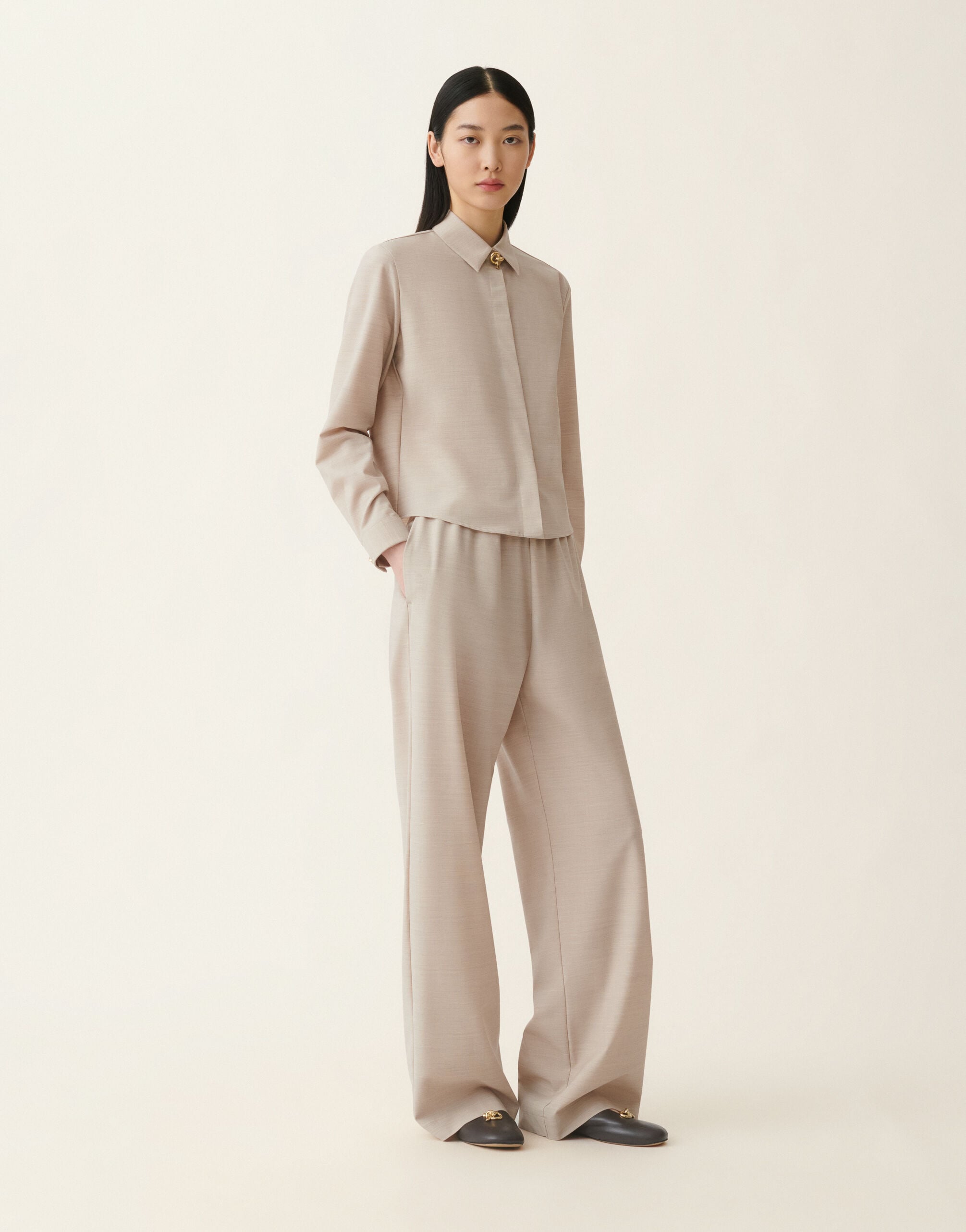 Fabiana Filippi Trevi trousers in bistretch cool wool, cachà Cachà PAD216F456M2760000