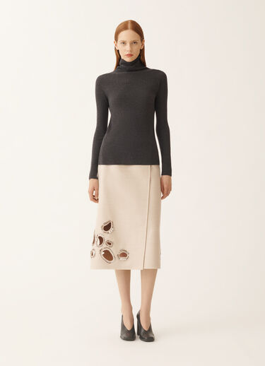 Fabiana Filippi Sweater in Platinum, grey denim Grey MAD215F021D2300000