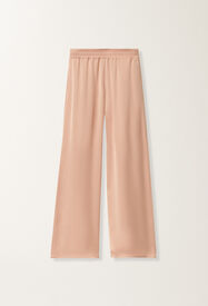 Fabiana Filippi Amelia fluid viscose jogging trousers, blush PINK PAD265F291D6230000
