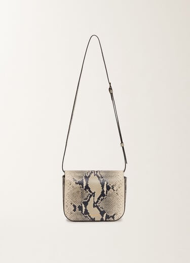 Fabiana Filippi Eclissi python-print calfskin mini messenger bag, putty WHITE BGD265A860L2520000