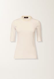 Fabiana Filippi Jersey T-shirt, butter White JED215F129L5810000