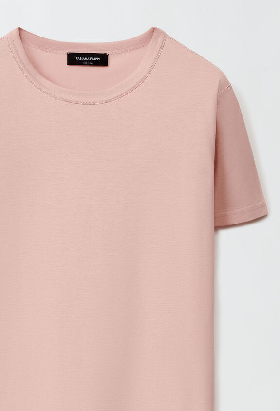 Fabiana Filippi T-shirt en jersey, rose moyen ROSE JED224F278SK000000