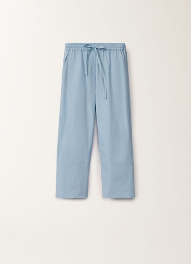 Fabiana Filippi Stretch poplin trousers, sky blue SKY BLUE PADC02F405H5460000