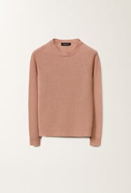 Fabiana Filippi Brushed cashmere pullover, blush PINK MAD265F031N9000000
