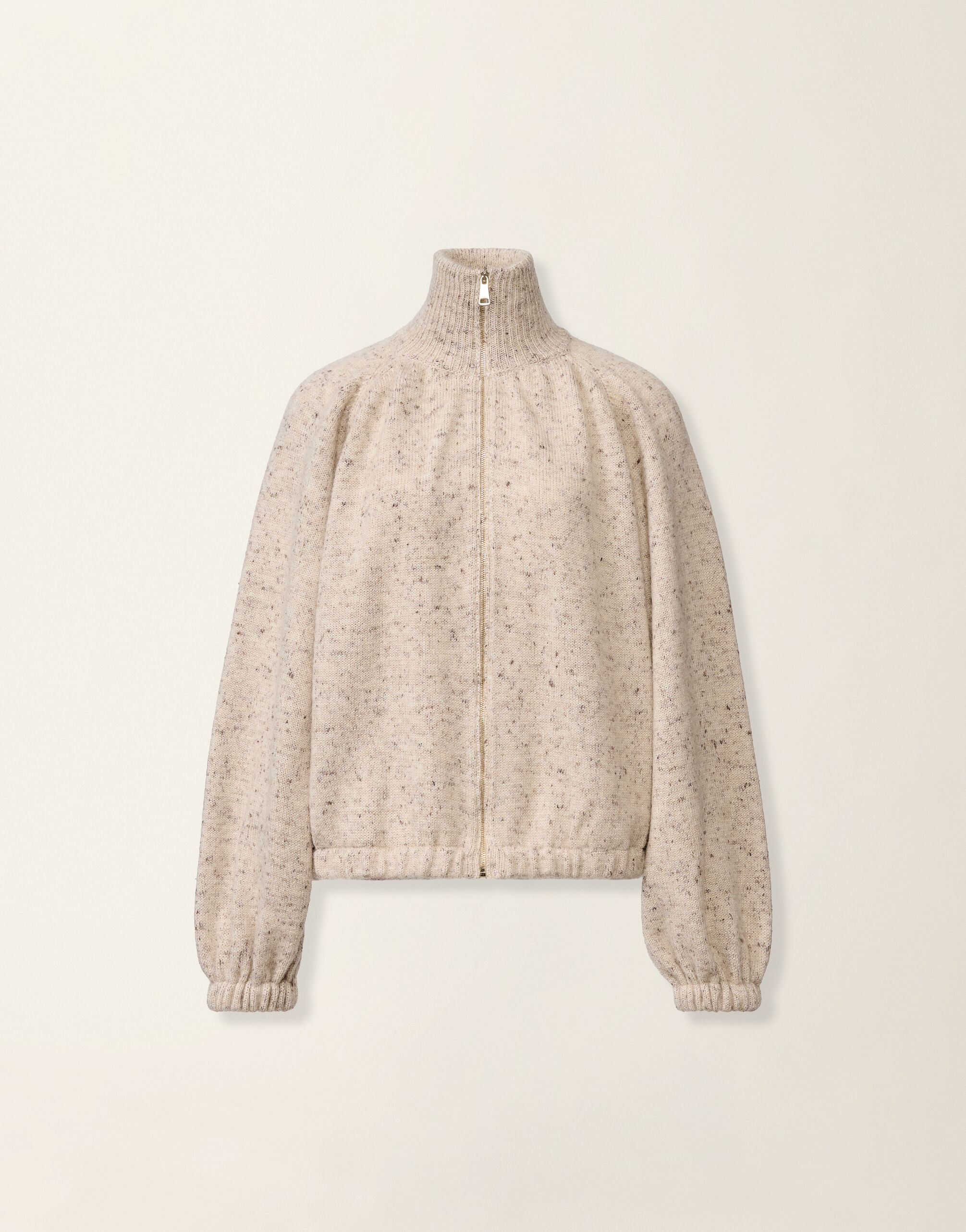 Fabiana Filippi Bomber oversize en fil Donegal avec lurex, cachà Cachà MAD216F164M2580000