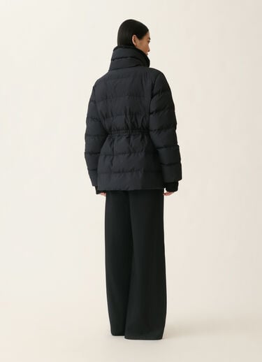 Midi ultralight technical down coat, black Fabiana Filippi Midi ultralight technical down coat, black Black CTD226F658M3960000