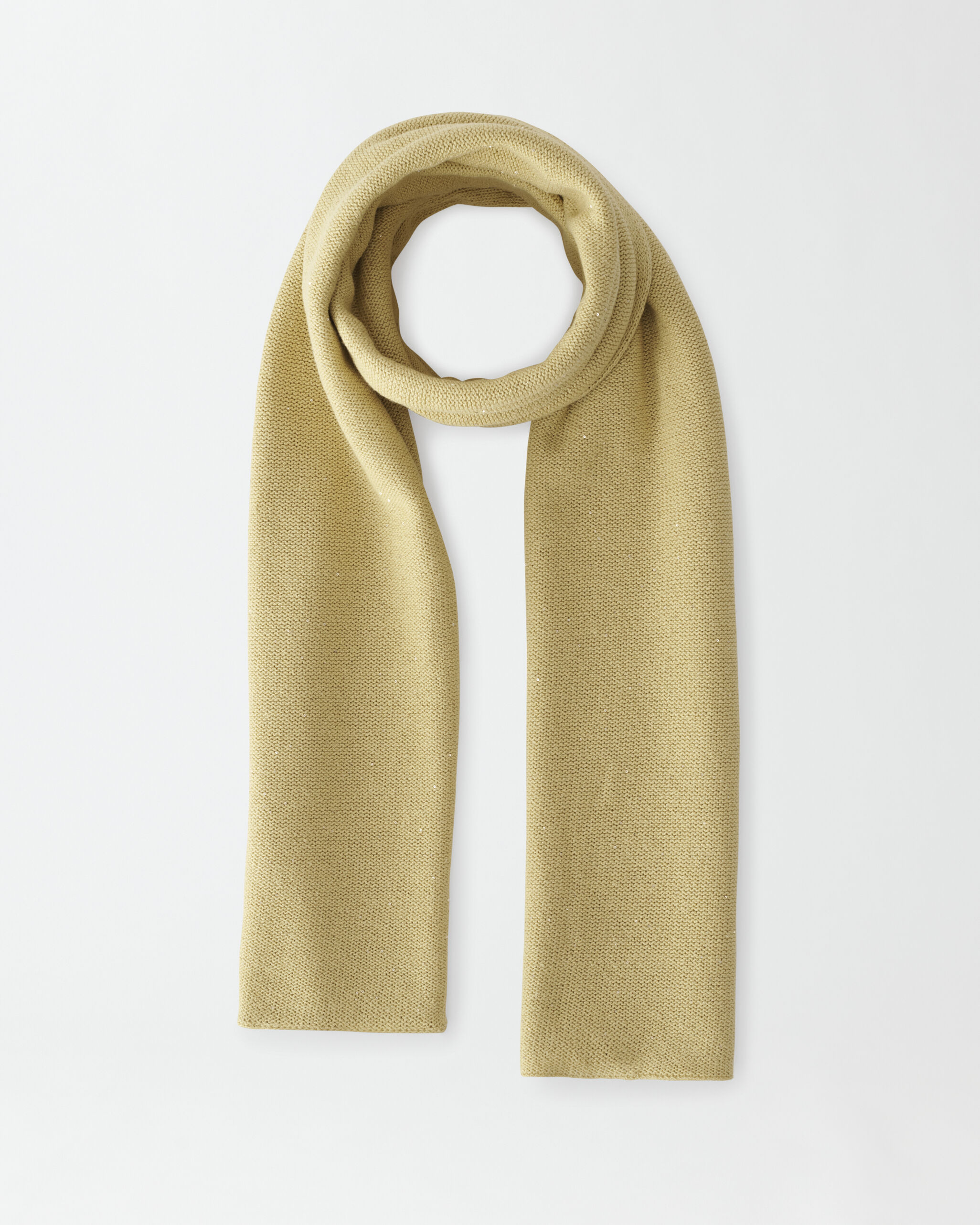 Fabiana Filippi sequin-embellished panelled scarf - Brown