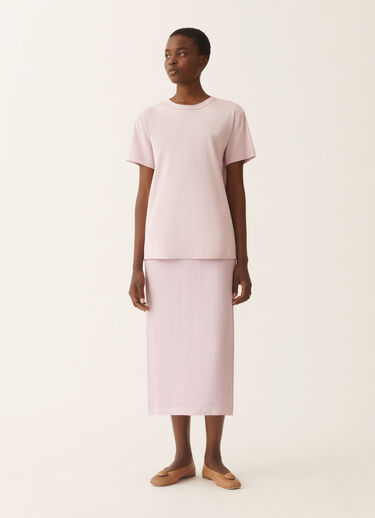 Fabiana Filippi T-Shirt aus Jersey, rosa Lila Fliederrosa JED266F133L7960000