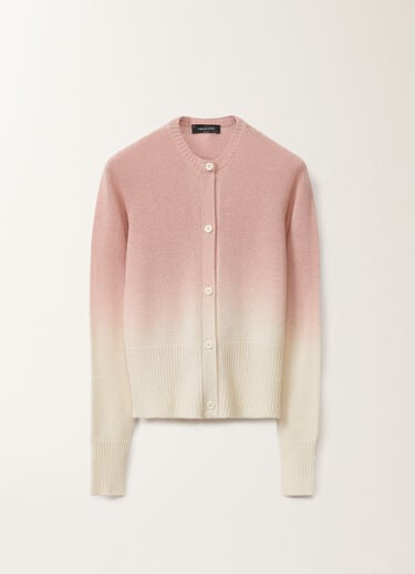 Fabiana Filippi Gradient platinum cardigan, blush PINK MAD265F103L1600000
