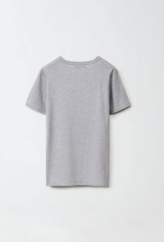 Fabiana Filippi Jersey T-shirt, pebble grey GREY JED224F278SK000000