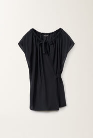 Fabiana Filippi Stretch sablé top, midnight blue BLUE TPD275F617L2350000
