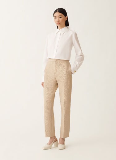 Fabiana Filippi Shirt in poplin, optic white White CAD225F782D6500000