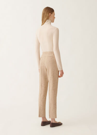 Fabiana Filippi Montefalco buttoned tailoring trousers, maple BEIGE PAD215F326D8920000