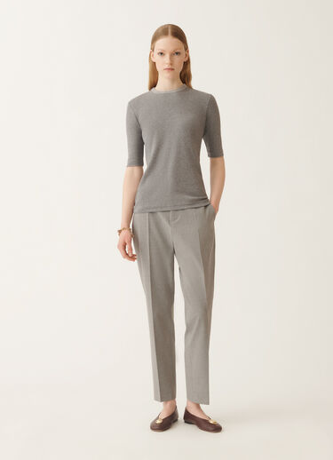 Fabiana Filippi T-shirt en jersey, gris rocheux GRIS JED215F129L5810000