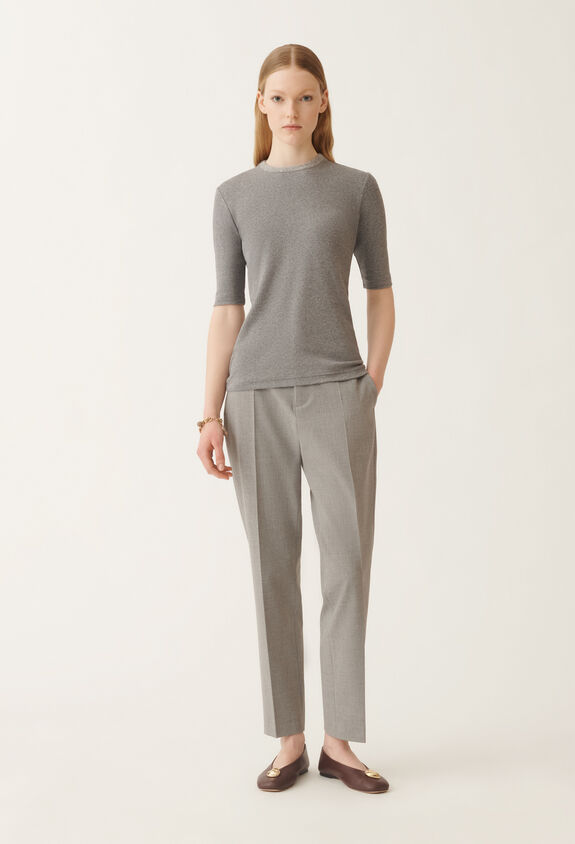 Fabiana Filippi Jersey T-shirt, rock grey GREY JED215F129L5810000