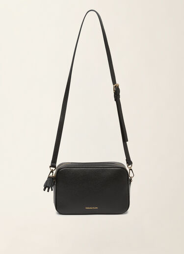 Fabiana Filippi Camera Bag aus genarbtem Leder, Schwarz Schwarz BGD226A802M5600000