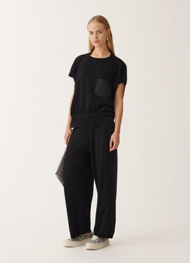 Fabiana Filippi Organic cotton sweater, midnight blue BLUE MAD275F549L3990000