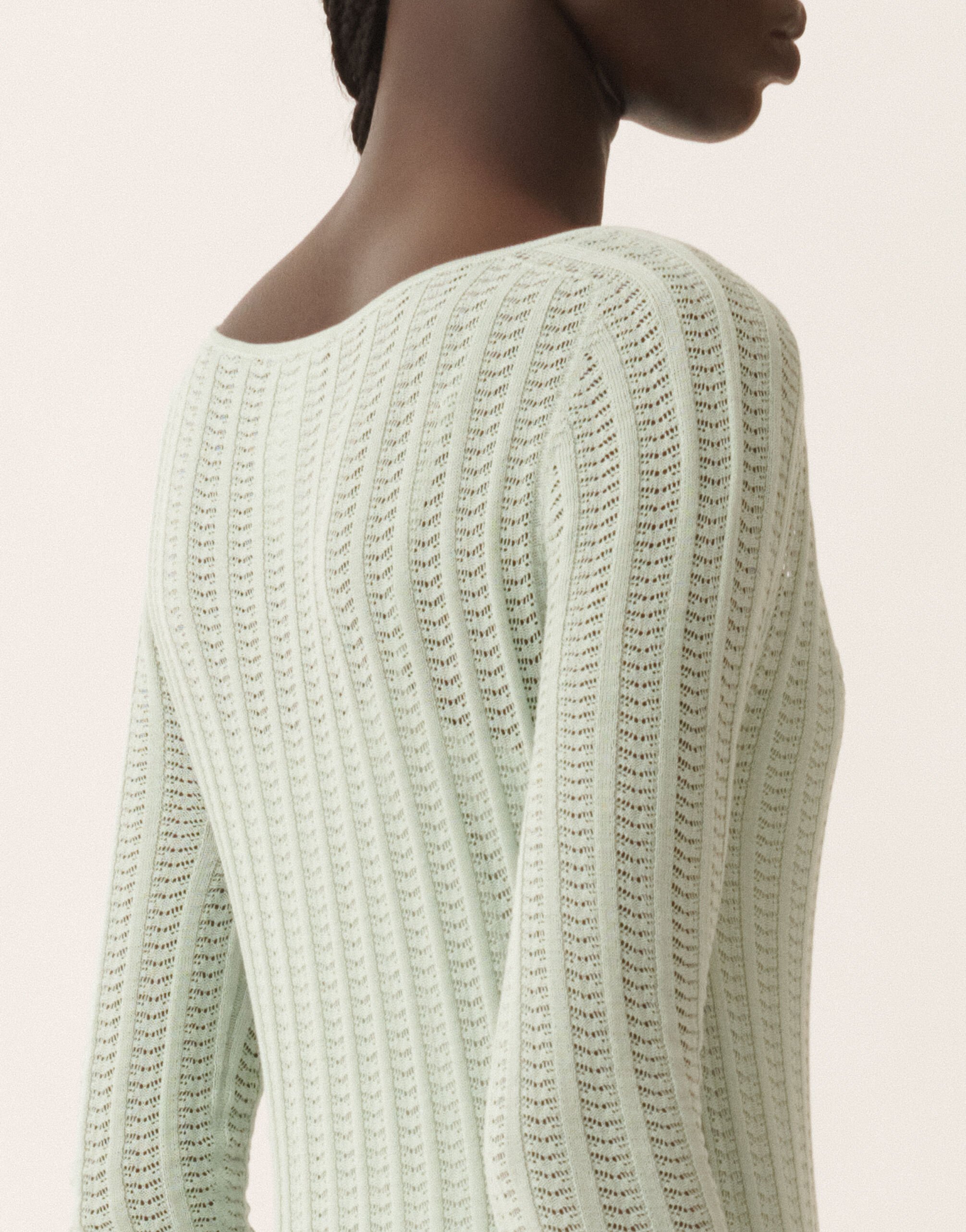 Fabiana Filippi Vestido largo de algodón orgánico, verde Ghirri Verde Ghirri ABD266F164D2900000