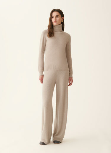 Rollkragenpullover aus Paillettengarn, Cachà Fabiana Filippi Rollkragenpullover aus Paillettengarn, Cachà Cachà MAD226F098D2960000