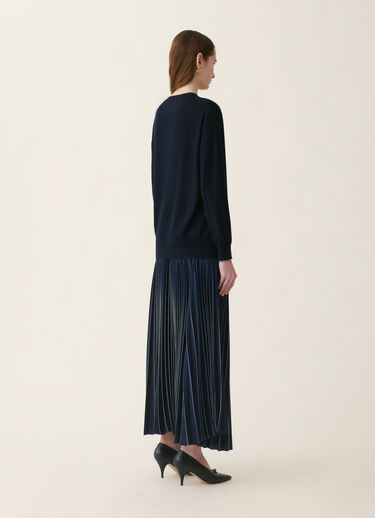 Pull en cachemire et soie, bleu nuit Fabiana Filippi Pull en cachemire et soie, bleu nuit Bleu nuit MAD216F004M3360000