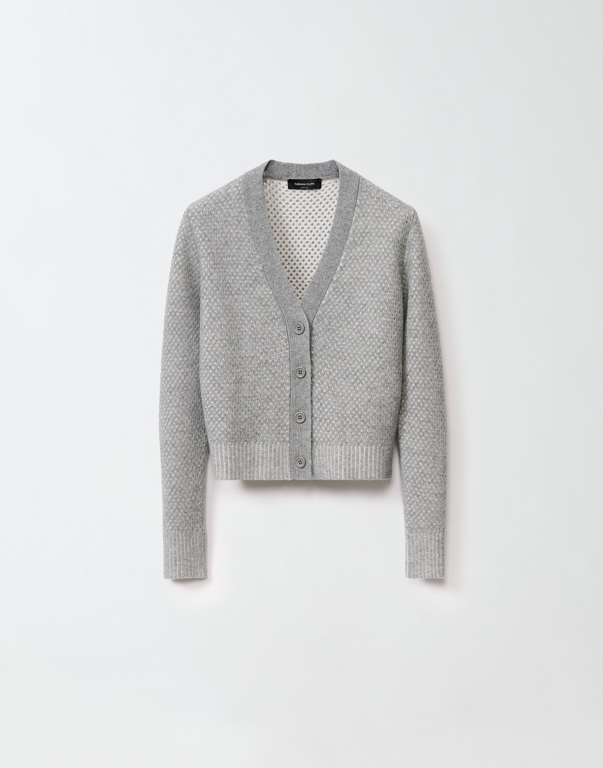Platinum cardigan rock grey for Women Fabiana Filippi