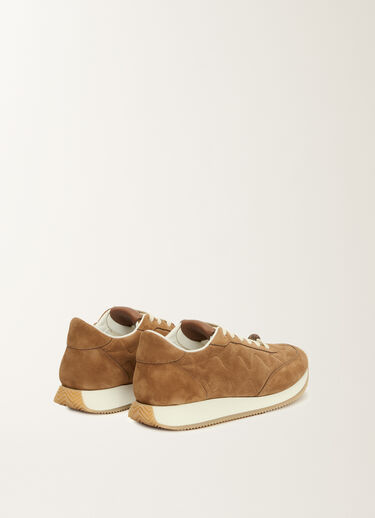 Fabiana Filippi Quilted suede running shoes, wicker BROWN ASD215A804L8340000