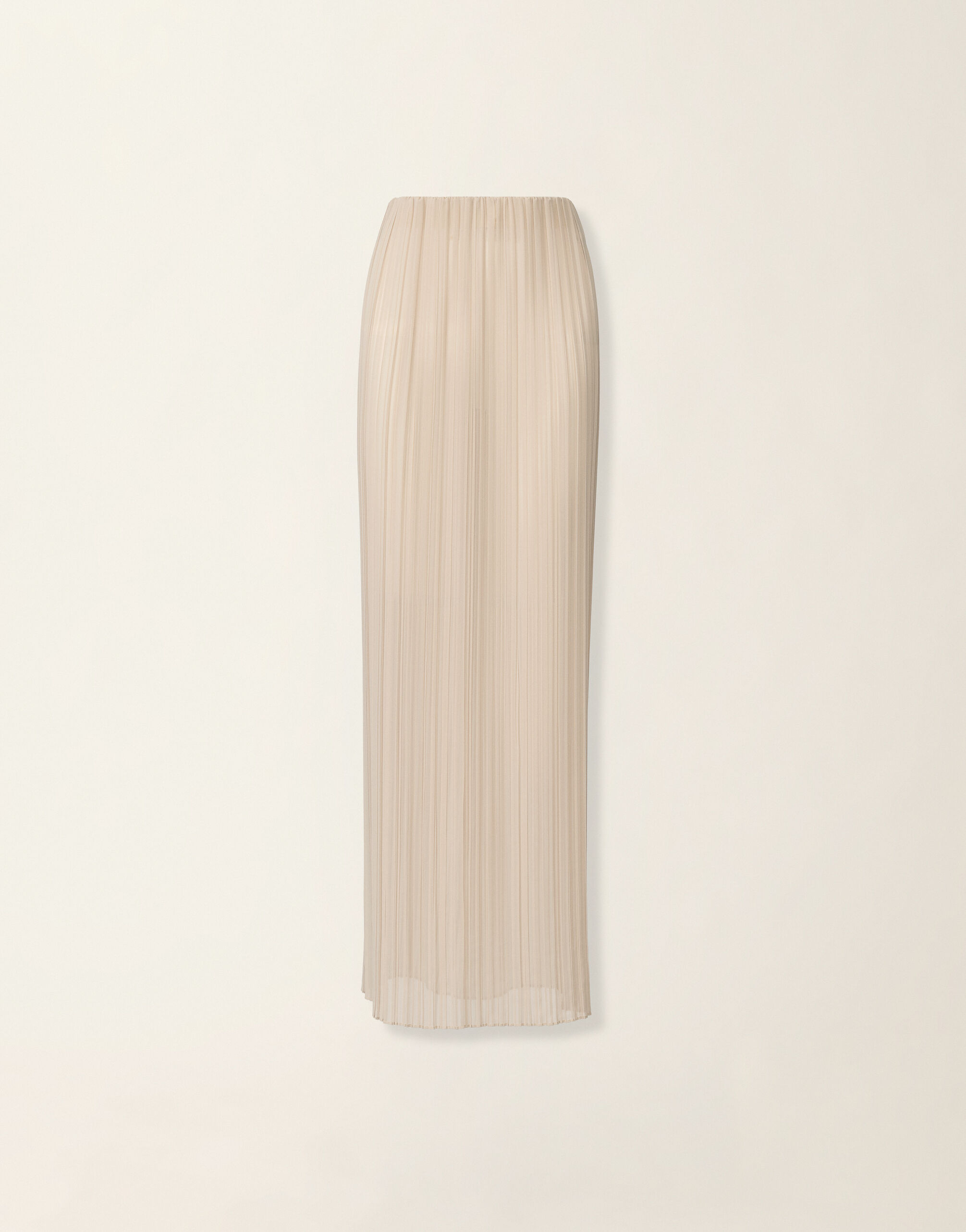 Fabiana Filippi Jupe longue plissée, beige Beige GND216F358M3020000