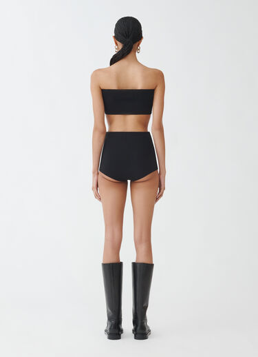 Fabiana Filippi Top aus Viskose, Schwarz Schwarz MAD264F057D6550000