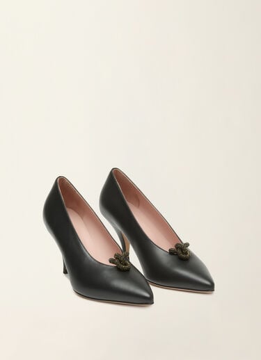 Nappa leather pumps, black Fabiana Filippi Nappa leather pumps, black Black ASD226A836M5710000