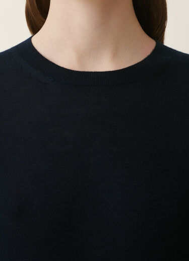 Pull en cachemire et soie, bleu nuit Fabiana Filippi Pull en cachemire et soie, bleu nuit Bleu nuit MAD216F004M3360000