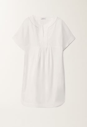 Fabiana Filippi Stretch poplin dress, optical white OPTICAL WHITE ABDC02F110H5450000