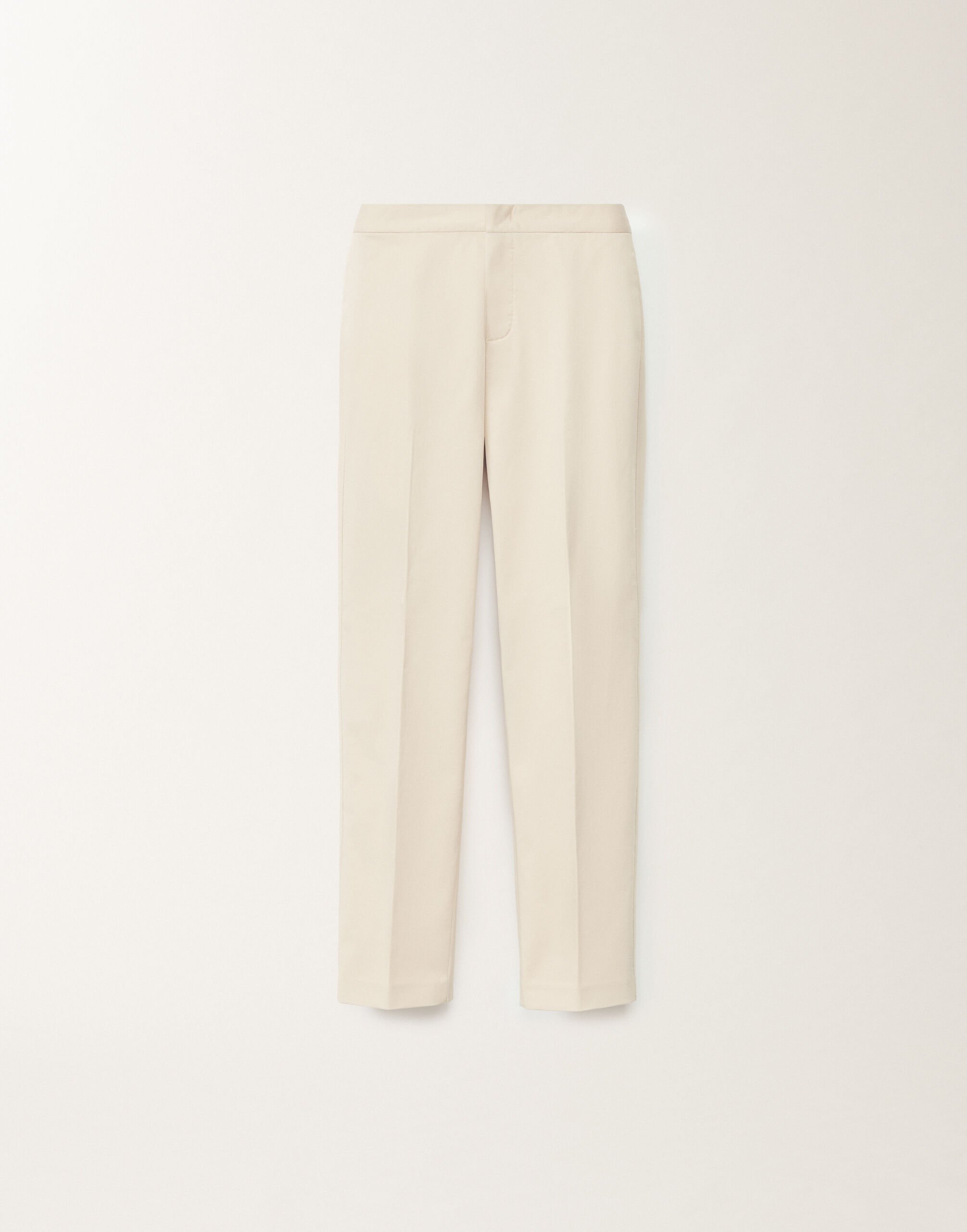 Fabiana Filippi Montefalco cotton and silk mikado trousers, vanilla VANILLA PAD265F326D7870000