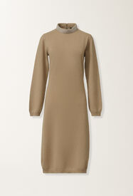 Fabiana Filippi Kleid aus Platinum, olivgrün Grün ABD215F140L5170000
