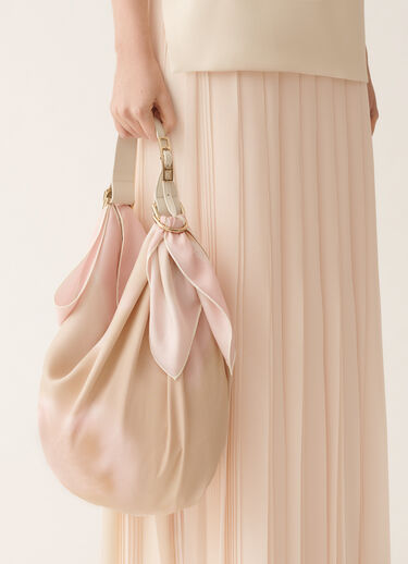 Fabiana Filippi Printed silk scarf, floral pattern FLORAL PRINT SAD276A949M0430000