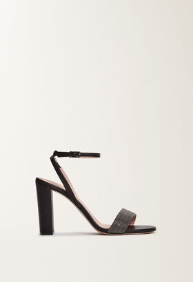 Fabiana Filippi Nappa leather sandals, black BLACK ASD215A822L8140000