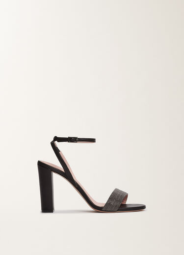 Fabiana Filippi Nappa leather sandals, black BLACK ASD215A822L8140000