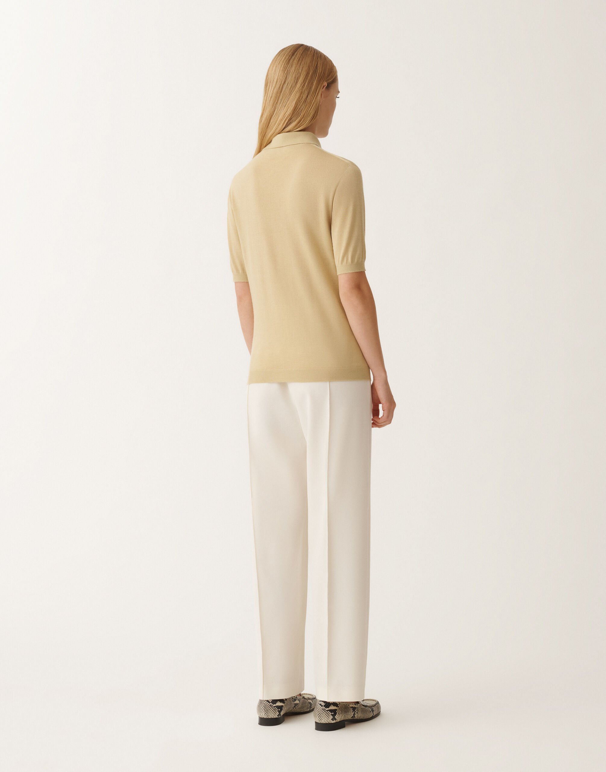 Fabiana Filippi Pullover aus Kaschmir und Seide, gold GELB MAD265F004N9070000
