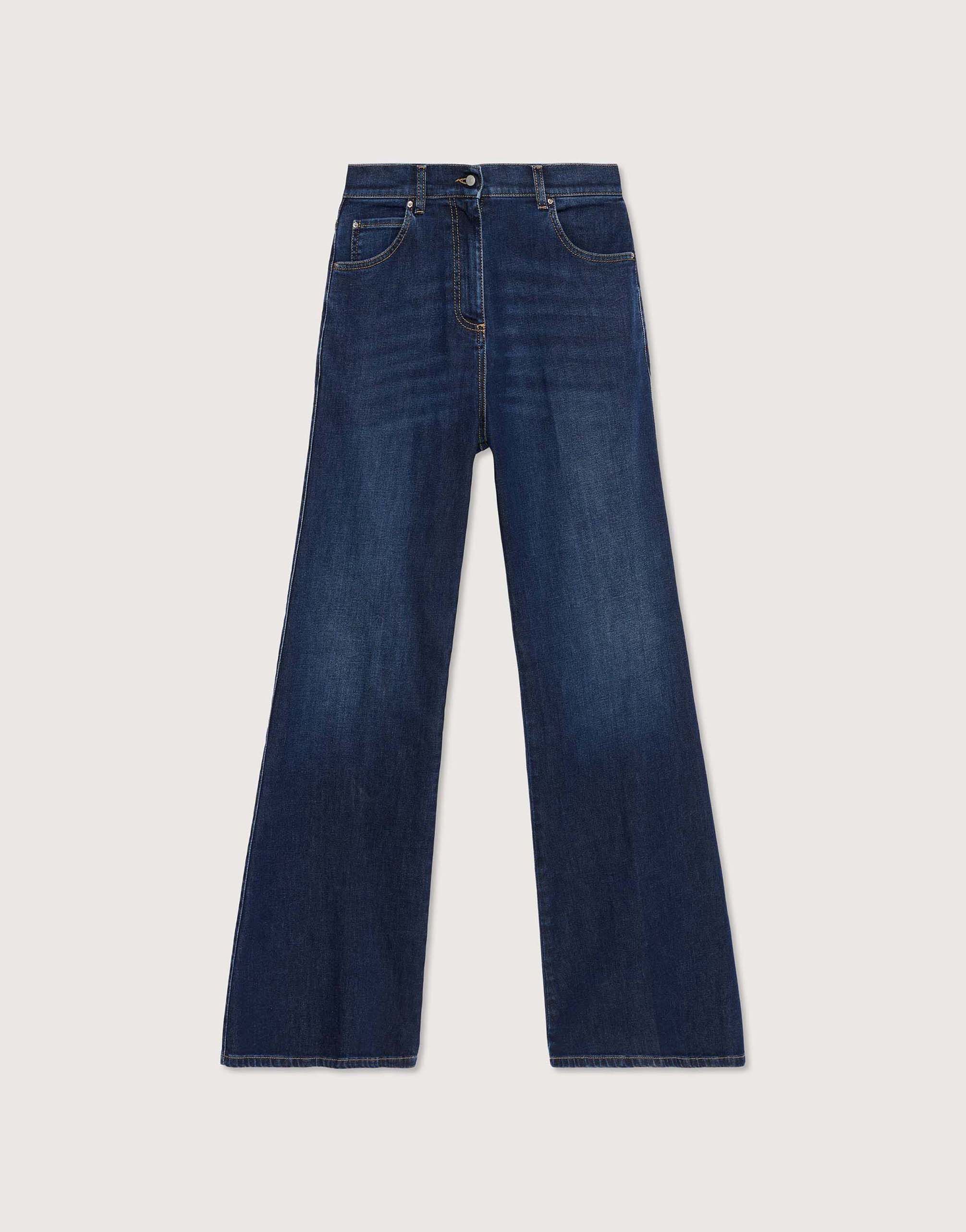 Denim night pants cheap